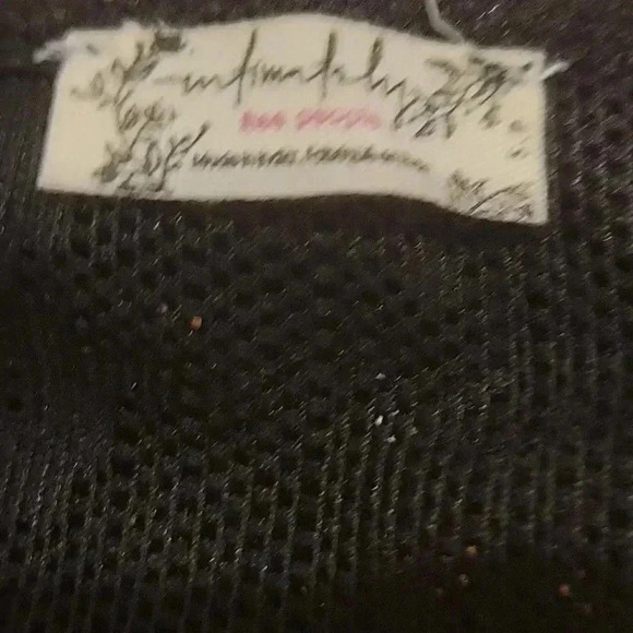 Free People Intimately Bodysuit Mesh Sequins Stars Sleevesless S - Picture 5 of 9